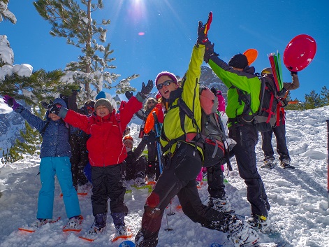 Séjours de pleine nature enfants en hiver