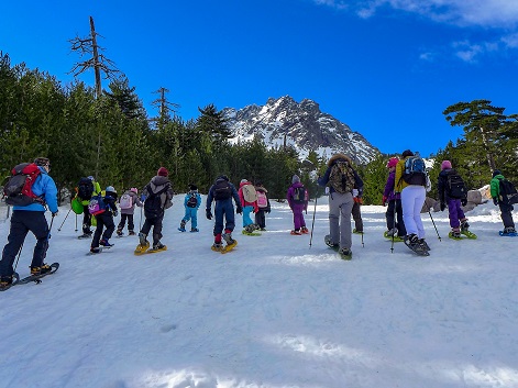 Classes de neige en Corse