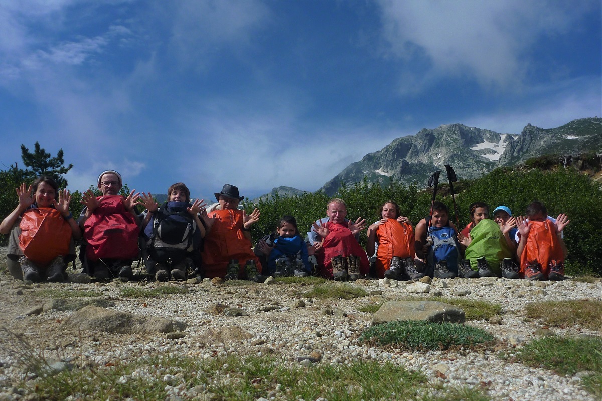 Groupe de nains sur le GR20