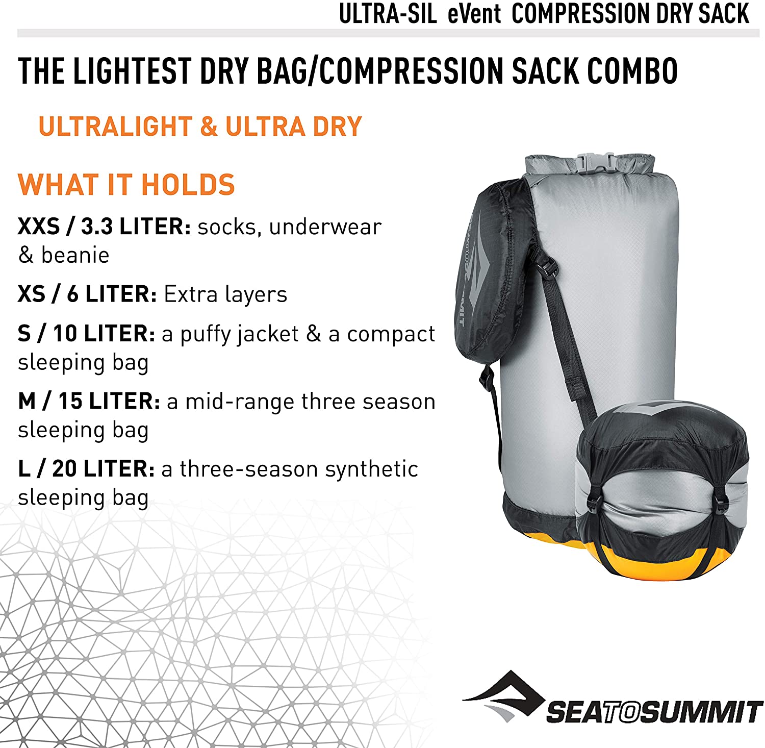 SAC DE COMPRESSION ULTRALIGHT