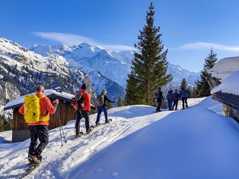 Randos raquettes à Chamonix